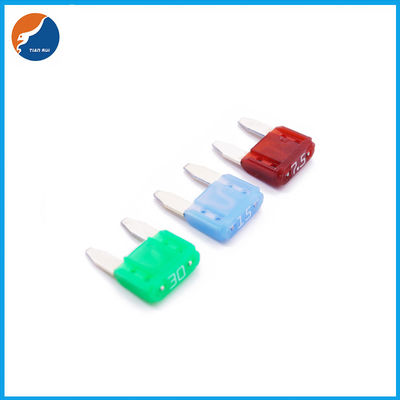 PA66 cuerpo Littelfuse 297 series 0297 fusibles micro automotrices ATN 2A-30A Mini Blade Fuse
