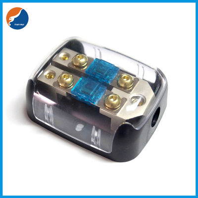 Tenedor audio auto automotriz modificado del fusible de Mini ANS MIDI de la manera de la caja 2 del poder del coche del vehículo