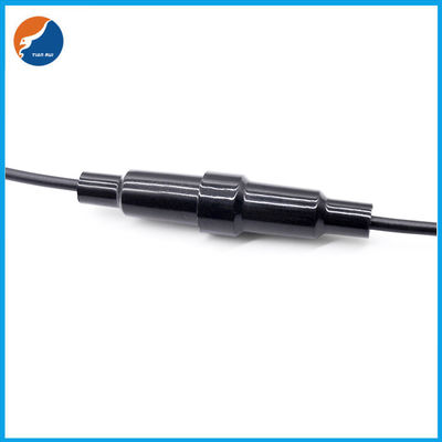 UL1015 baquelita en línea de los tenedores del fusible 30A del indicador 3AG AGC los 6x30MM del cable del alambre 16 de rosca