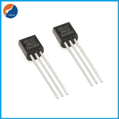 DS18B20 punta de prueba impermeable del sensor de temperatura de Digitaces del termistor del microprocesador NTC para el acuario