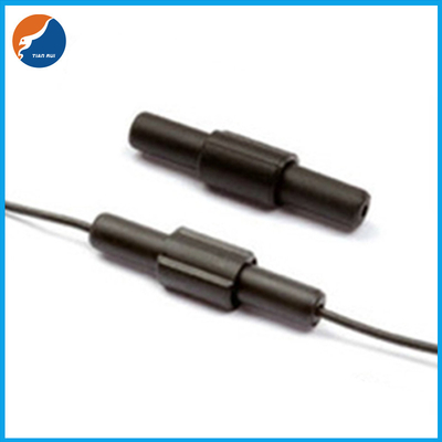 Tenedor en línea del fusible de la CA de PTF-80 PTF-80A 5x20m m 6x30m m 6.3A 250V para el fusible de cerámica de cristal del tubo