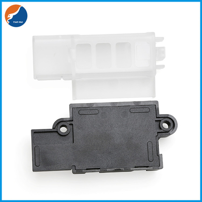 Caja compacta del bloque del fusible de la cuchilla de 4 maneras para ATC 0257 de la ATO 0287 fusibles automotrices del coche