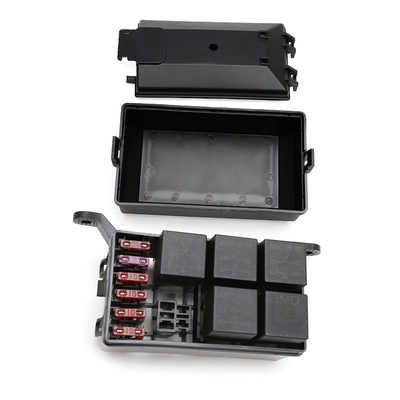 La caja impermeable universal Kit With 6 del fusible de la retransmisión ranura la retransmisión y 1PCS 4 Pin Relay del ATC ATO Fuses And 5PCS 5Pins JD1914 40A