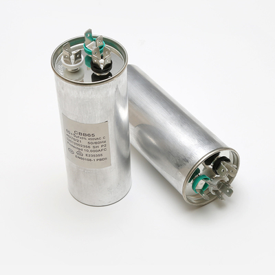 Condensador del compresor 60uF 450V del aire acondicionado de la refrigeración que envía y que dirige P2 40/70/21