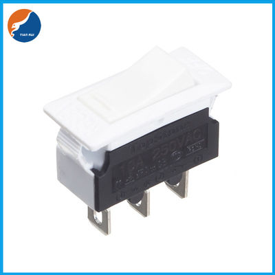 Protección contra sobrecarga ENCENDIDO del botón 2 interruptor del eje de balancín de la luz de 3 Pin LED