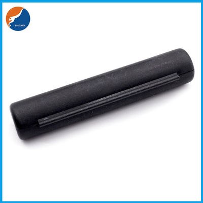 El tipo adhesivo latón del alambre de cobre entra en contacto con el tubo de cristal ignífugo de nylon en la línea tenedor del fusible