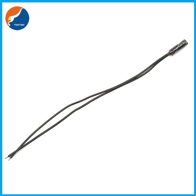 ABS plástico resistente del alambre plano del PVC de agua que contiene el sensor de temperatura del termistor de la prenda impermeable NTC