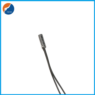ABS plástico resistente del alambre plano del PVC de agua que contiene el sensor de temperatura del termistor de la prenda impermeable NTC